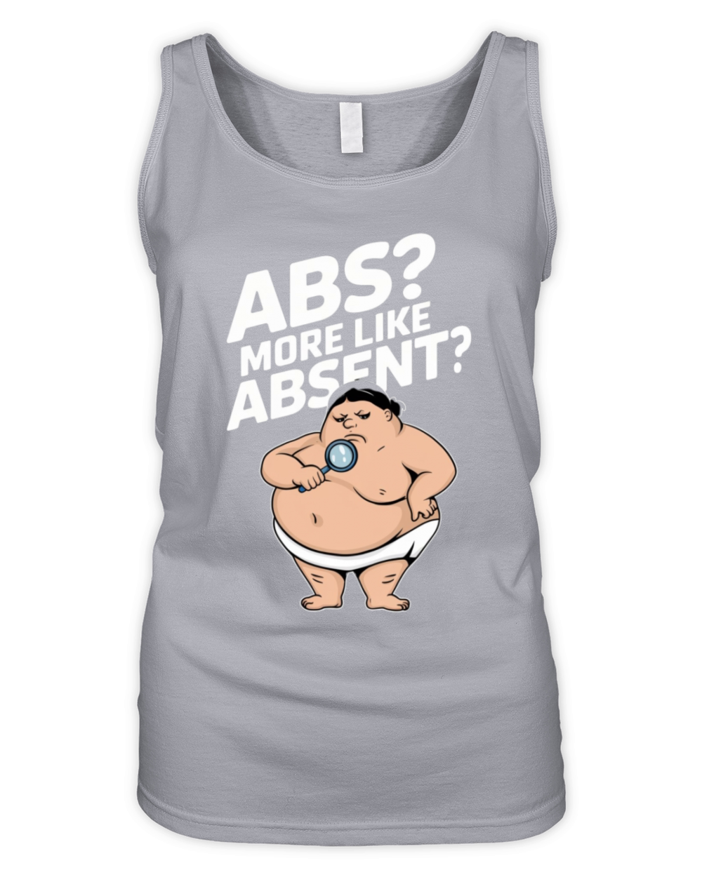 More Like Absent Funny Fitness - Funny Gym Shirts Organic Women's Tank Top
