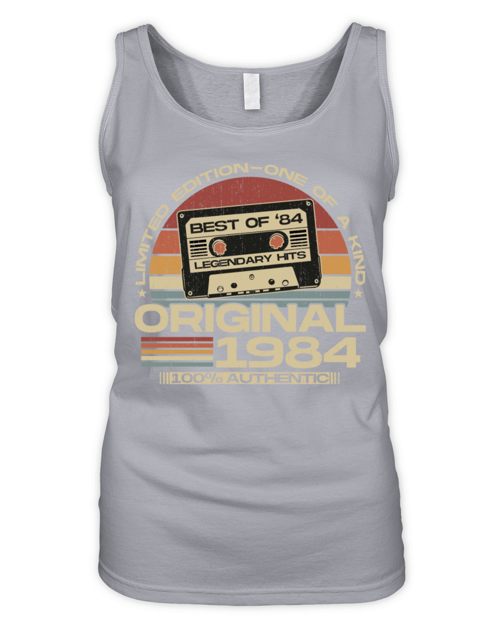 Vintage 1984 Retro 40th Birthday Organic Women's Tank Top