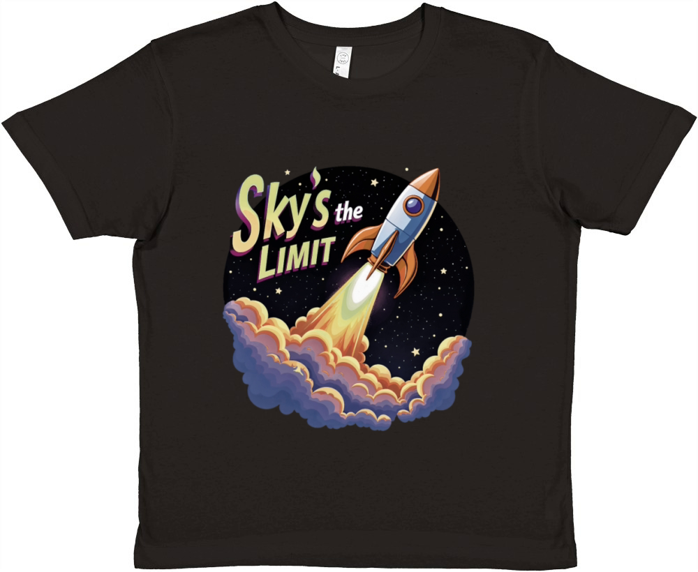 sky is limit Premium Kids Crewneck T-shirt