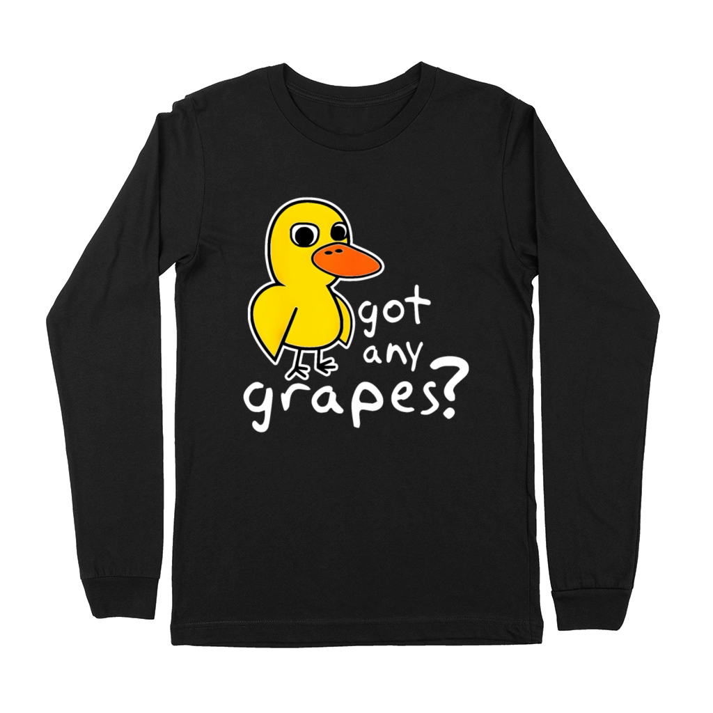 Got Any Grapes The Duck Song Lemonade Funny 3BK1 Premium Long Sleeve