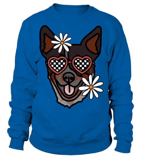 Heeler Retro Dog Sweatshirt Unisex