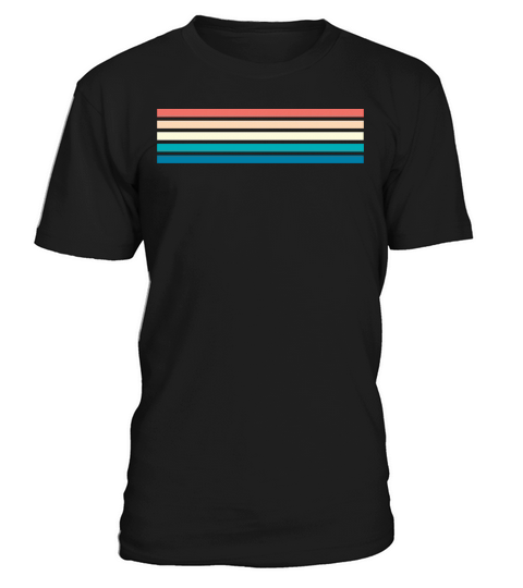 Retro stripe design with vintage vibe T-Shirt Unisex