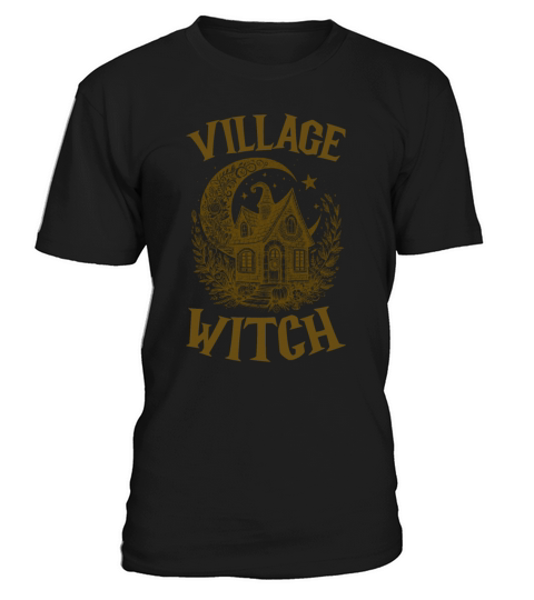 Village Witch Salem Vintage Halloween T-Shirt Unisex