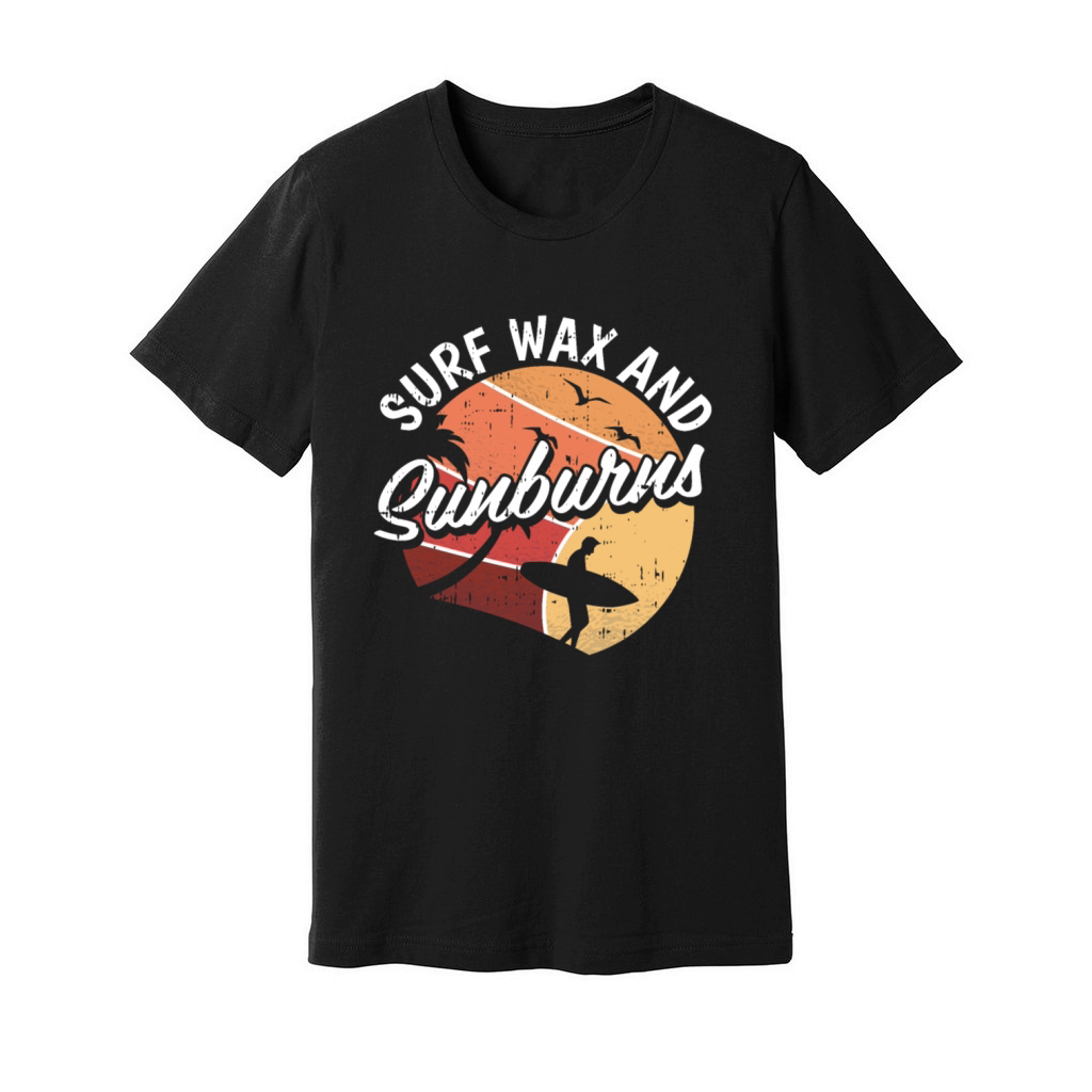 Surf Wax and Sunburns Unisex Jersey Tee