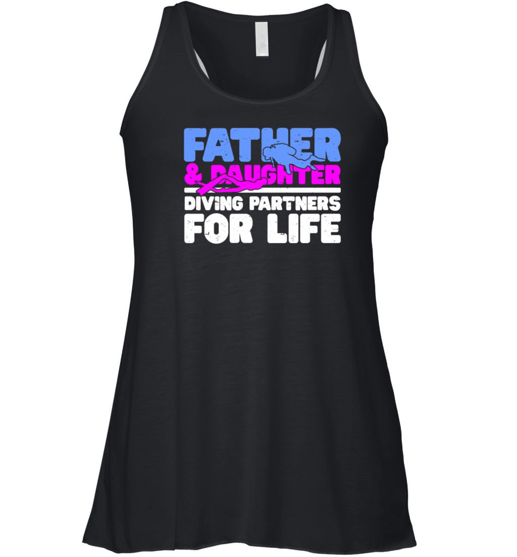 Scuba Diving Diver Women's Flowy Tank Top