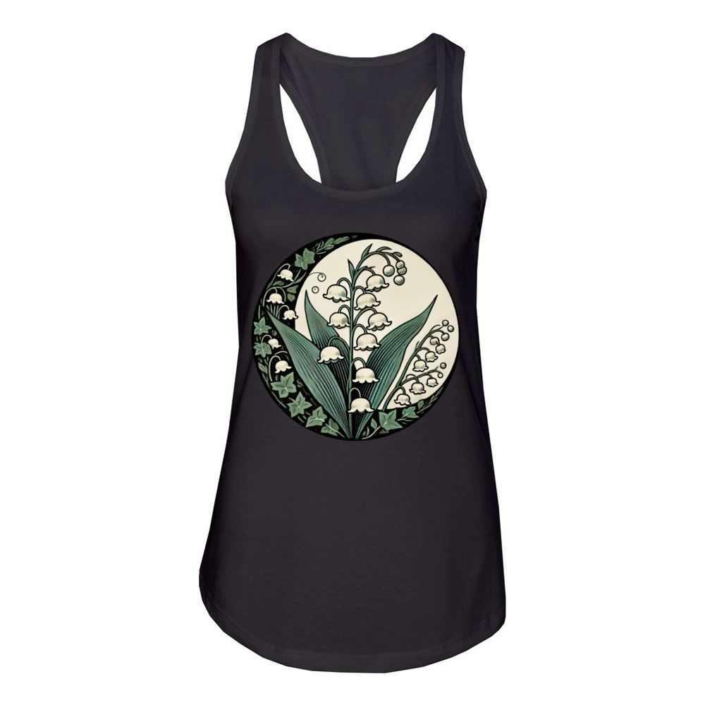 Lily of the Valley Women's Racerback Tank