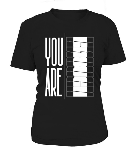 You Are Enough" Inspirational Optical quote Women's T-Shirt