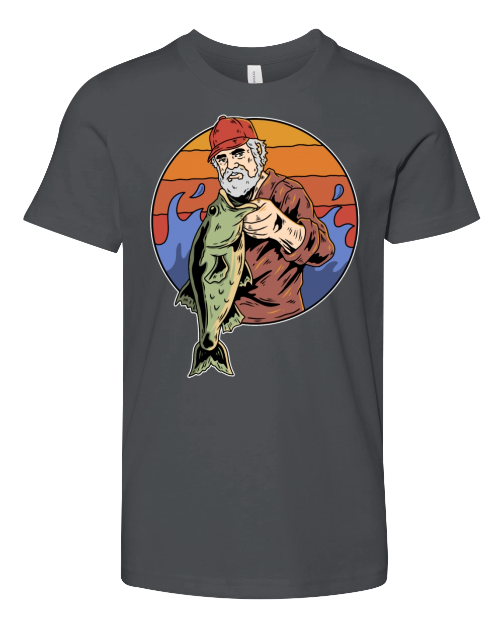 GO FISHING Youth Unisex Jersey Tee