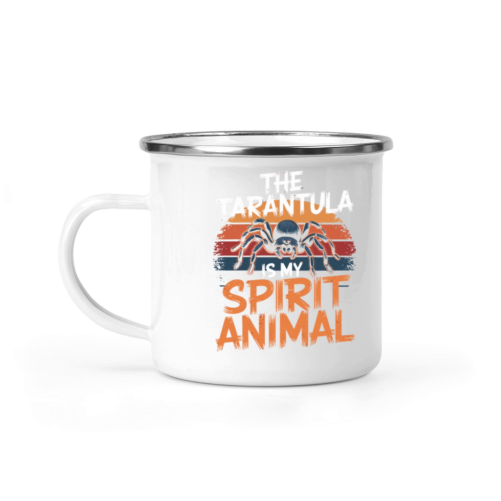 The Tarantula Is My Spirit Animal Spider Camping Mug