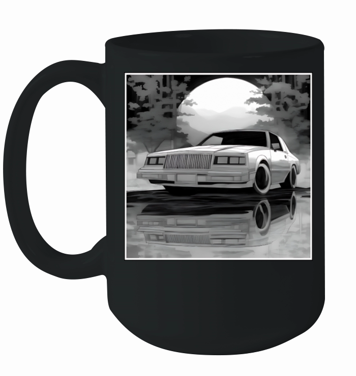 Buick Regal at Night Ceramic Mug