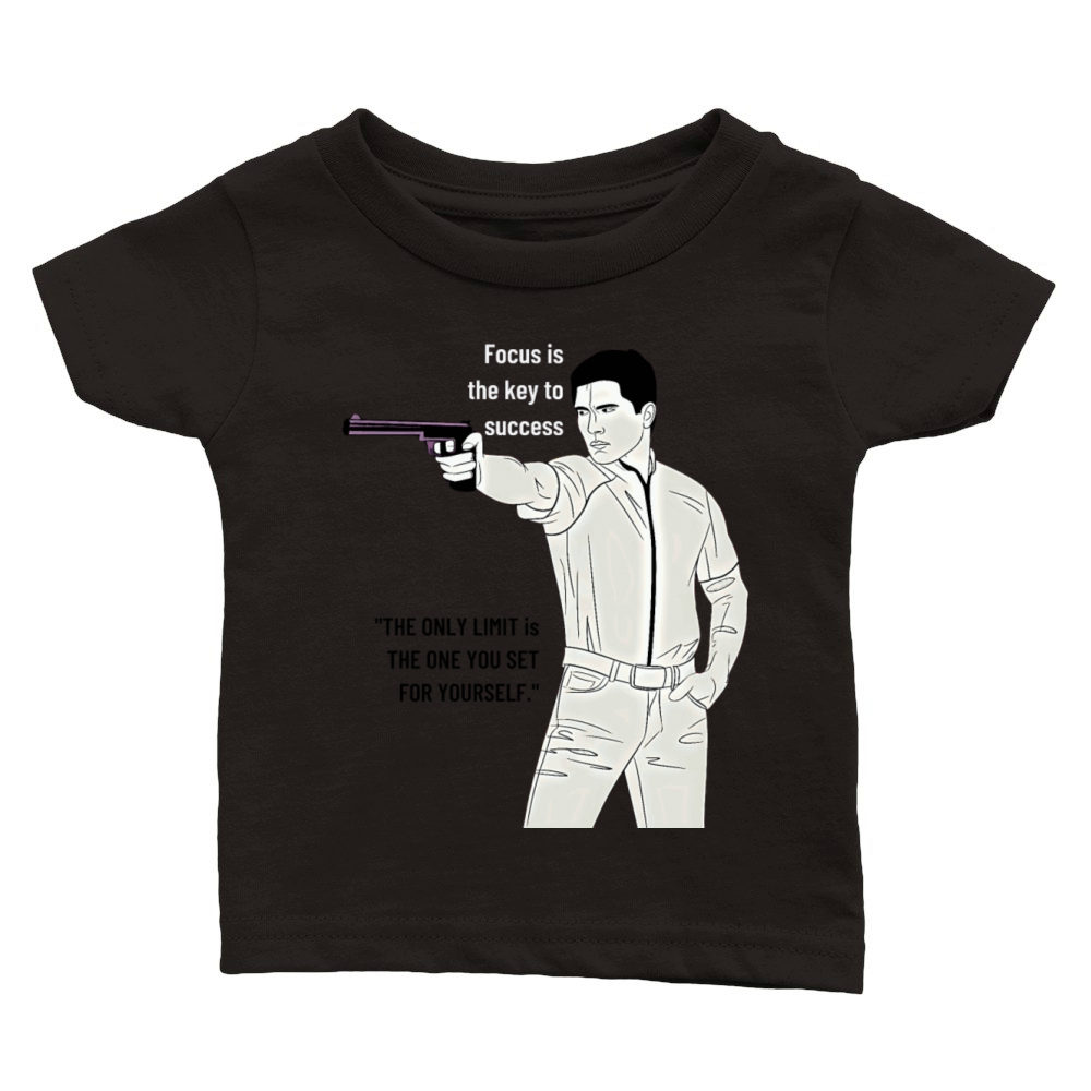 focus yusuf position Classic Baby Crewneck T-shirt