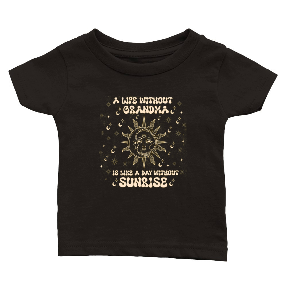 Grandma Boho mystical Classic Baby Crewneck T-shirt
