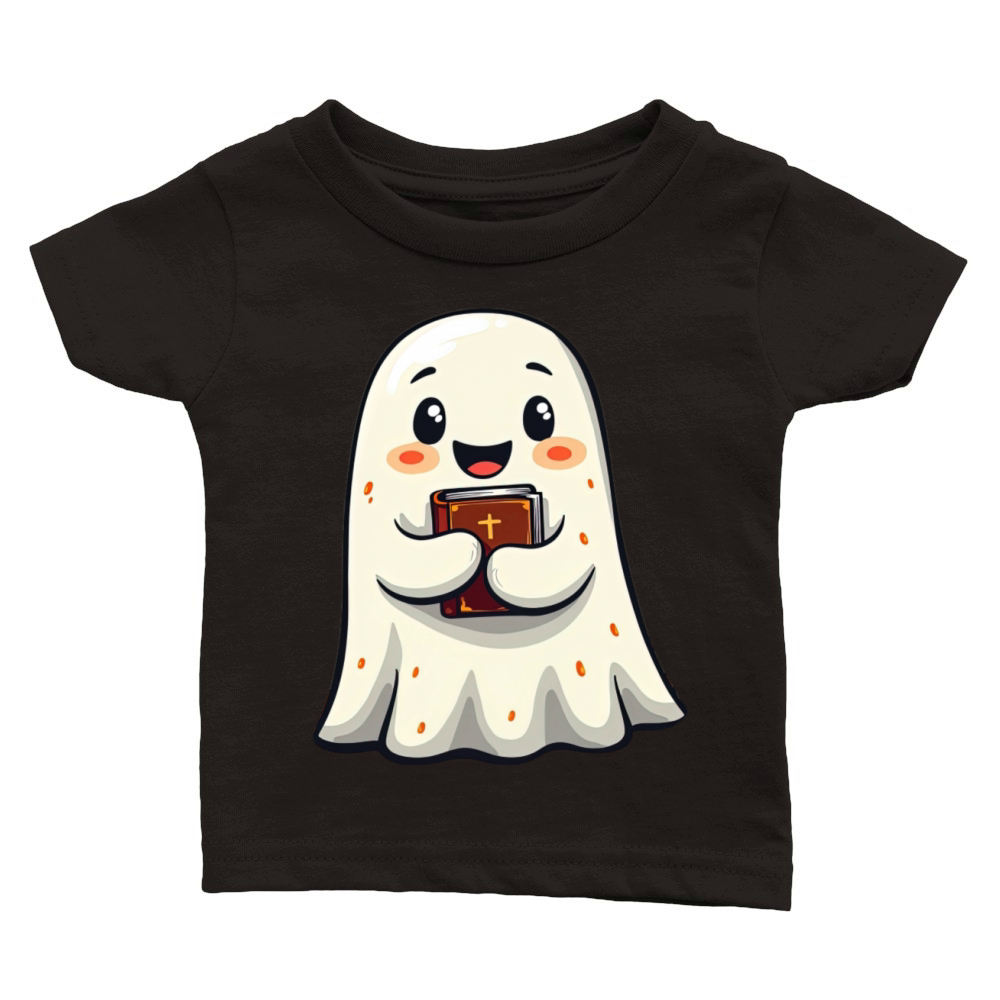 "Vintage Spooky Holy Ghost Halloween Shirt Classic Baby Crewneck T-shirt