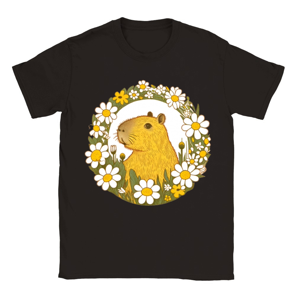 Capybara Classic Kids Crewneck T-shirt