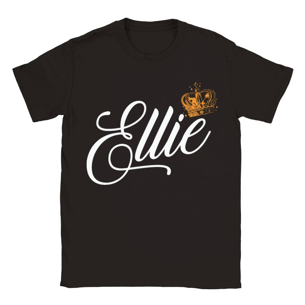 Ellie Name for Women Kids Toddlers - Ellie Surname Classic Kids Crewneck T-shirt