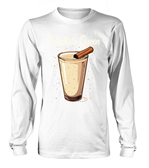 Vintage Retro Style Horchata Mexican Drink Summer Long sleeved Unisex