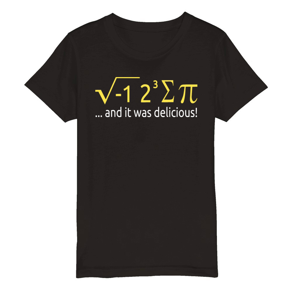 I Ate Some Pie And It Was Delicious 8 Pi Day 2BK10 Organic Kids Crewneck T-shirt