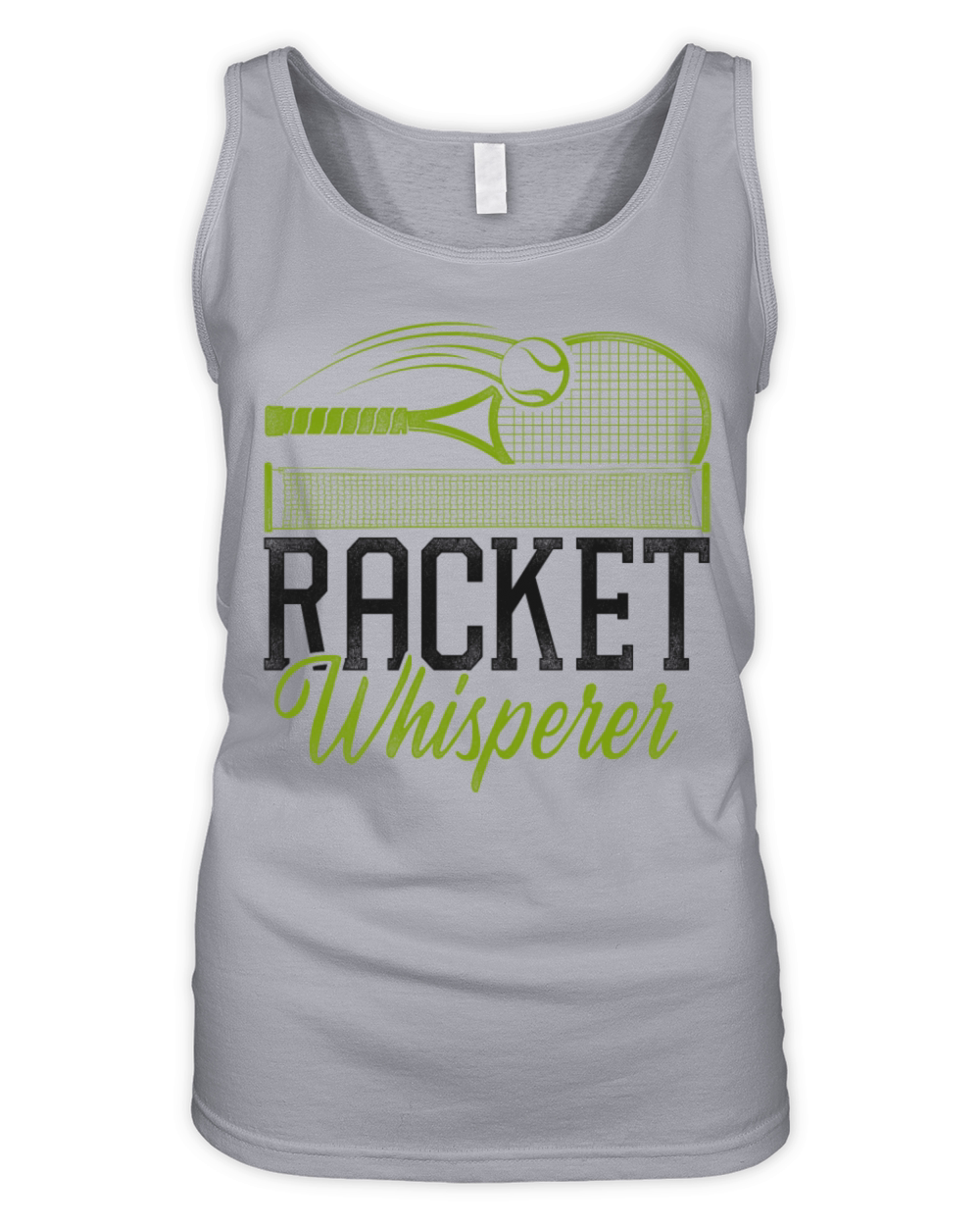Funny Tennis Player Racket Pun Organic Women's Tank Top