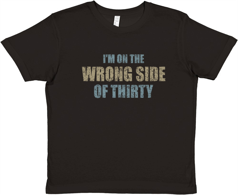 For A Birthday For Over 30 Wrong Side Of Thirty Premium Kids Crewneck T-shirt