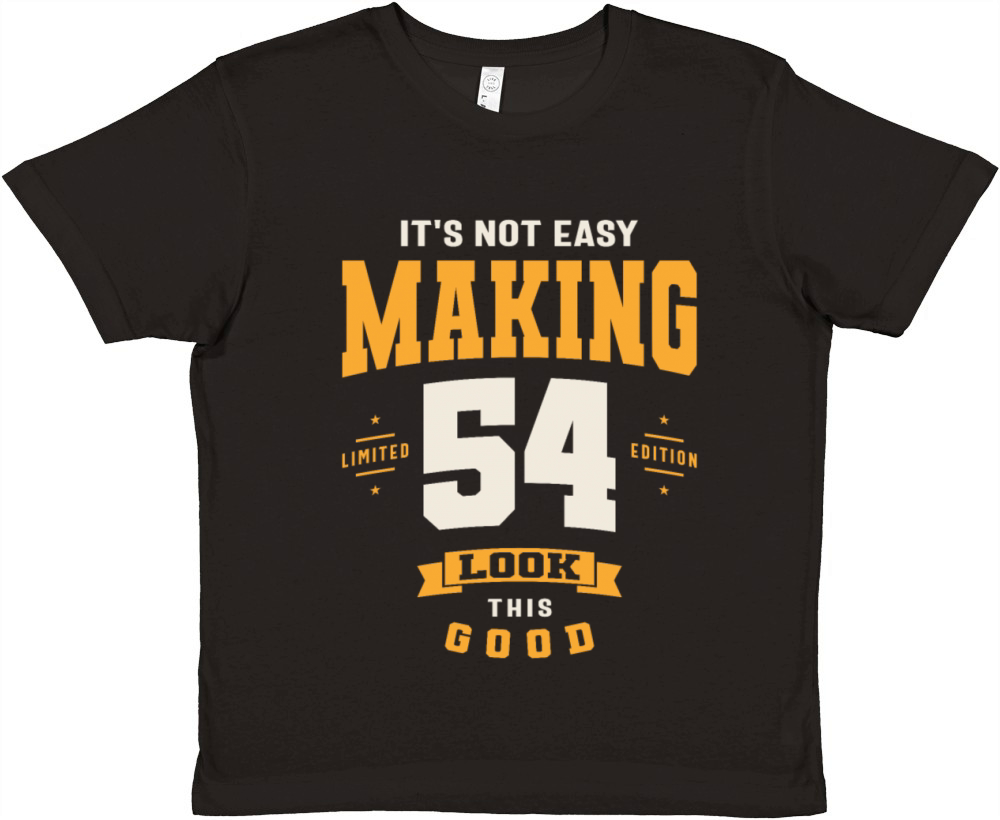 Its Not Easy Making 54 Look This Good 54th Birth Premium Kids Crewneck T-shirt