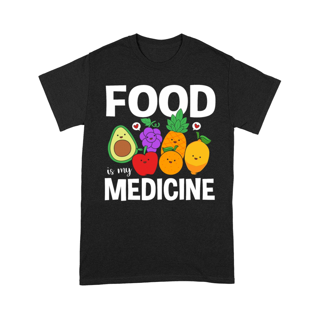 Fruit Healthy Diet Nutritionist Food Is Medicine Premium T-shirt