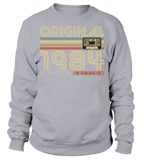 Original 1984 Vintage Retro 40th Birthday Sweatshirt Unisex