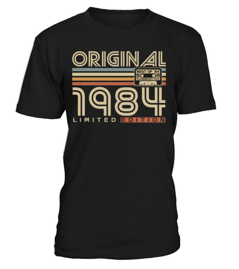 Original 1984 Vintage Retro 40th Birthday T-Shirt Unisex