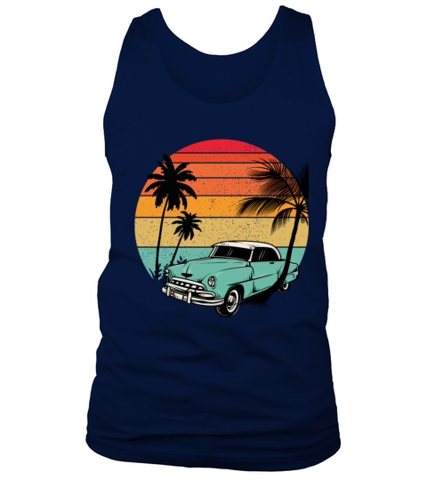 Vintage sunset Tank Top Unisex