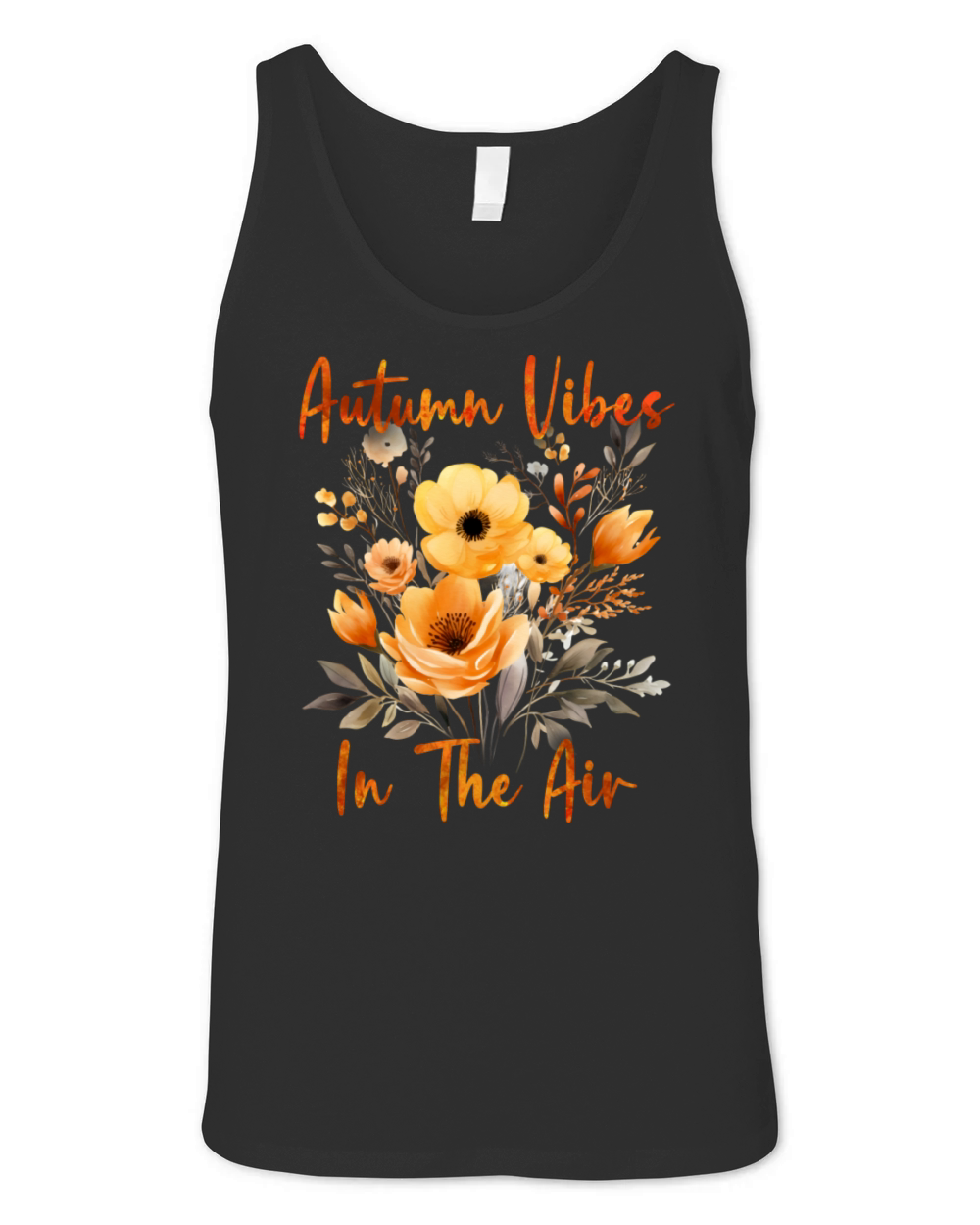 Autumn Vibes in the Air - Fall Season Unisex Jersey Tank
