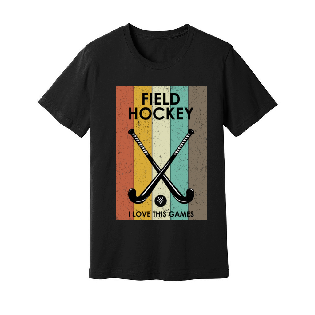 Field Hockey I Love This Games Unisex Jersey Tee