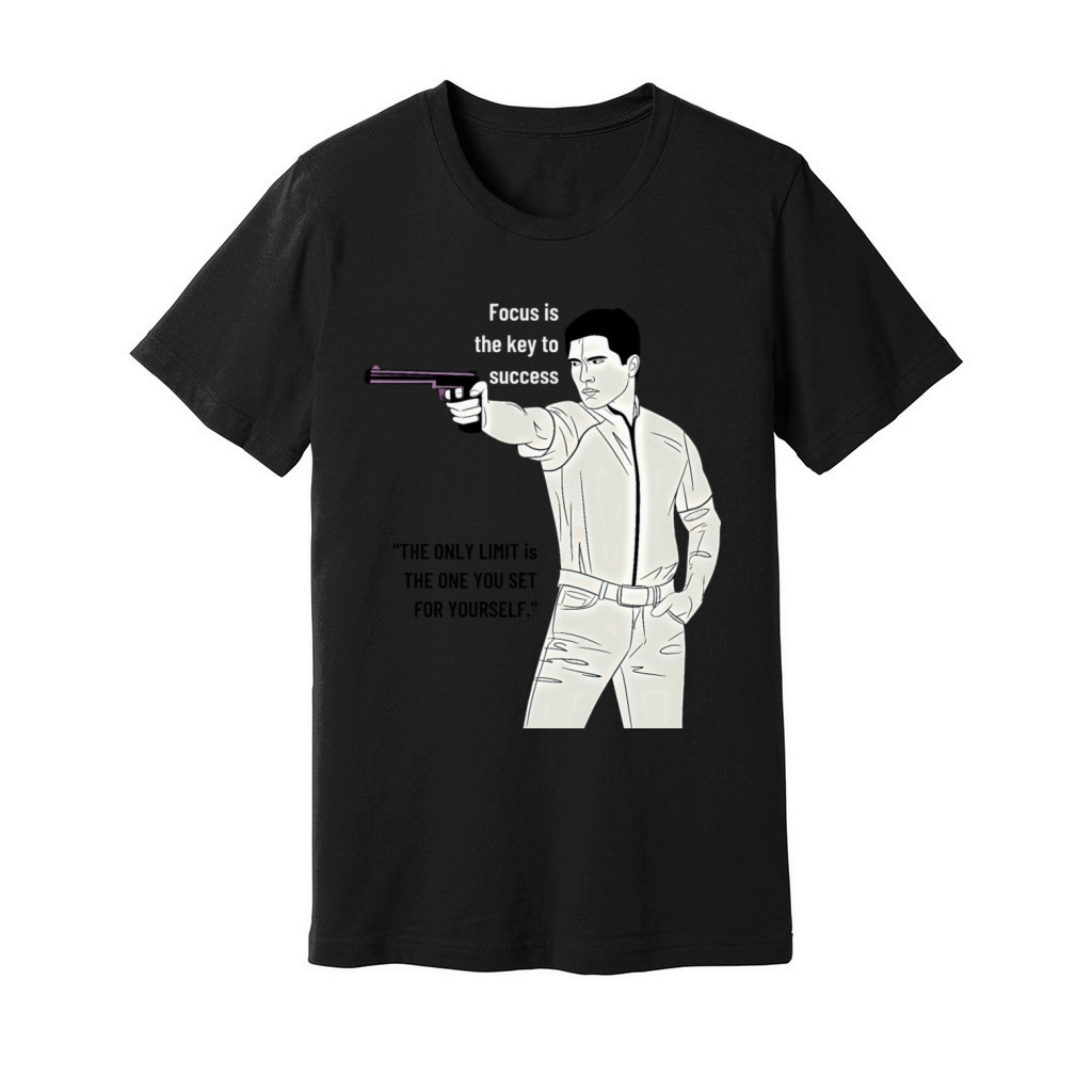 focus yusuf position Unisex Jersey Tee