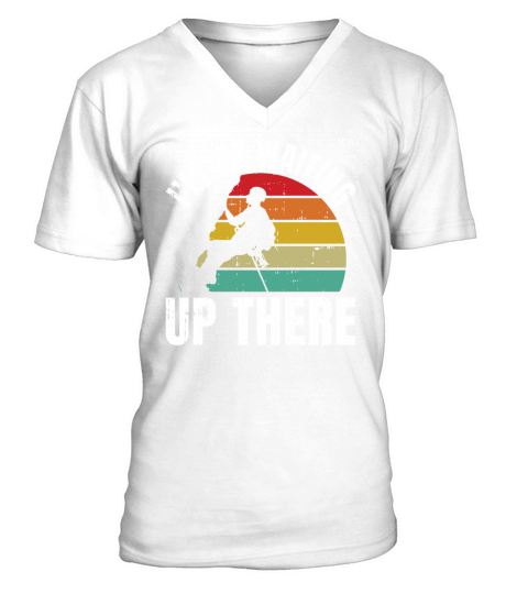 Ill Be Waiting Up There V-Neck T-shirt