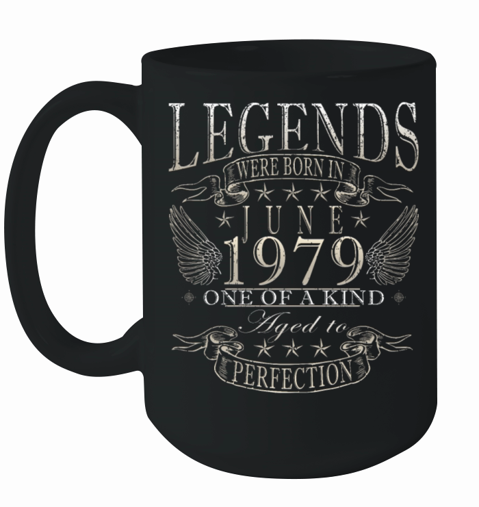 45th birthday 45 years June 1979 Ceramic Mug
