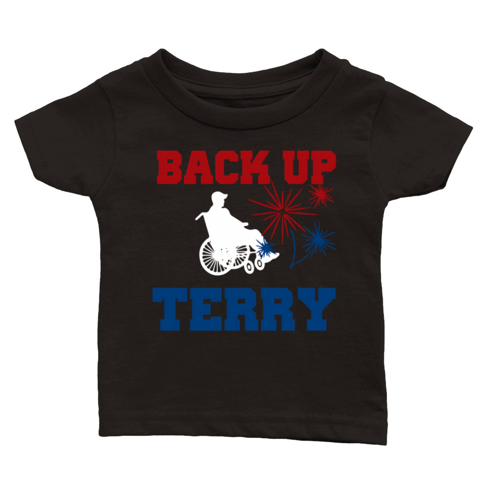Back up Terry 4th of July Classic Baby Crewneck T-shirt
