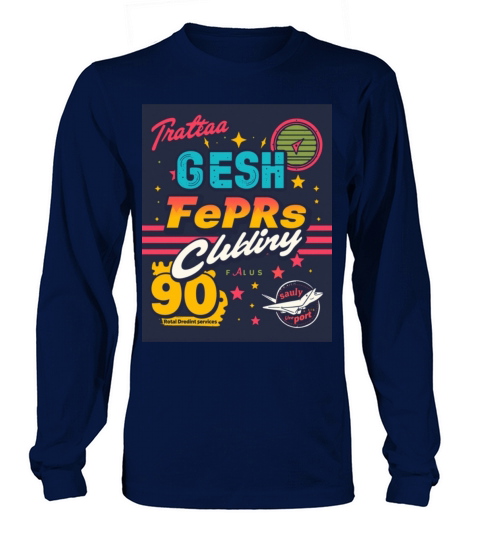 Vintage-inspired t-shirt design featuring retro Long sleeved Unisex