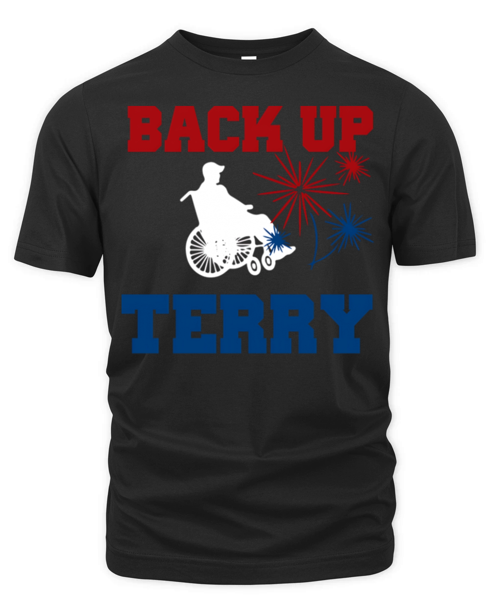 Back up Terry 4th of July Organic Unisex T-shirt