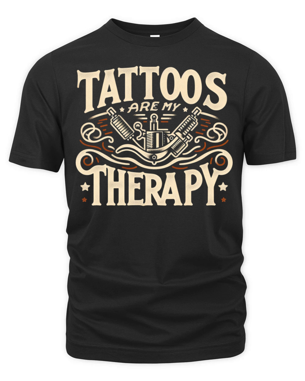 Tattoos Are My Therapy 9 Organic Unisex T-shirt