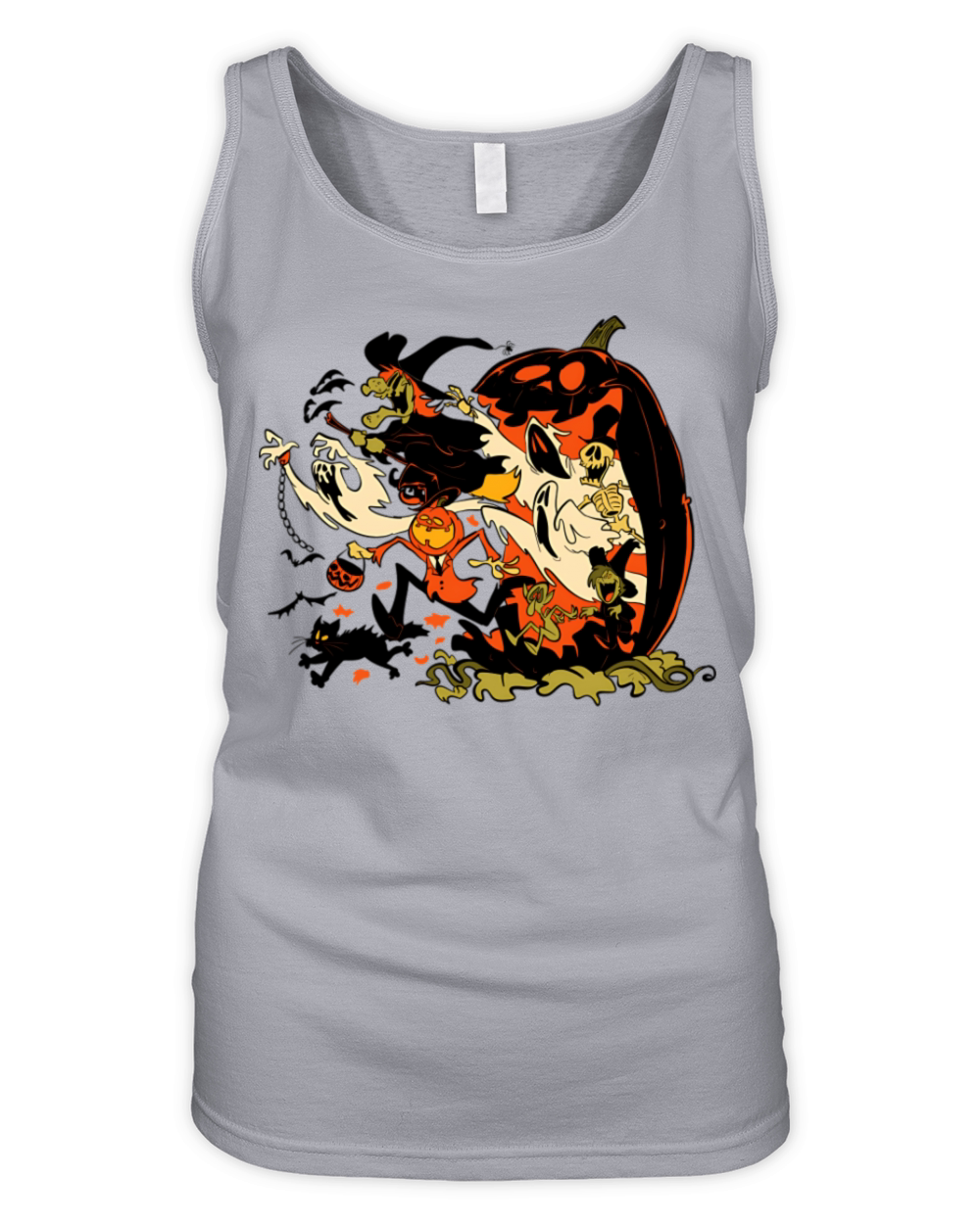 A Hallows Eve Jamboree Organic Women's Tank Top
