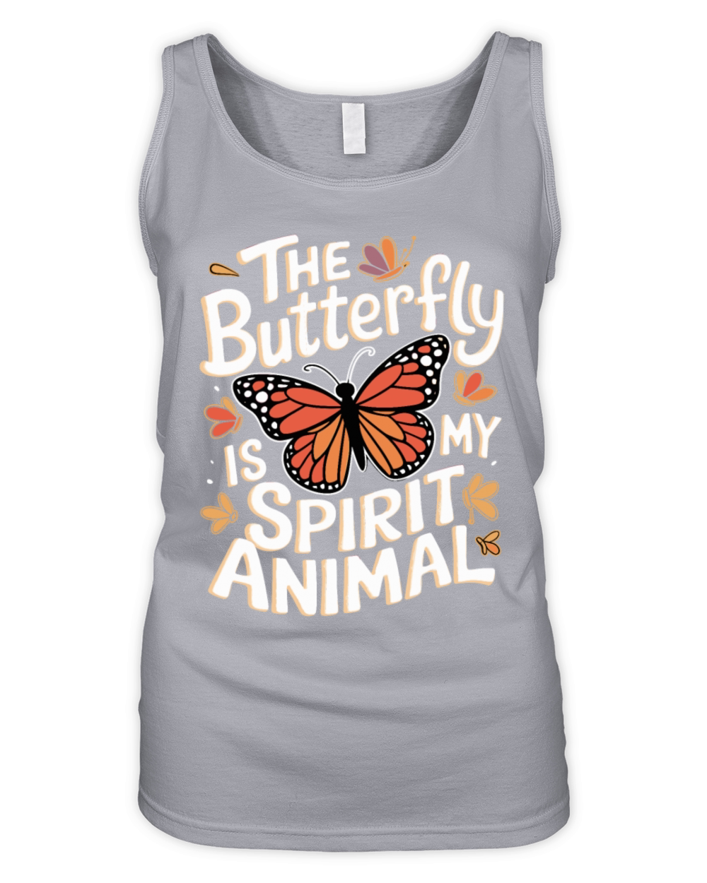 The Butterfly Is My Spirit Animal Organic Women's Tank Top