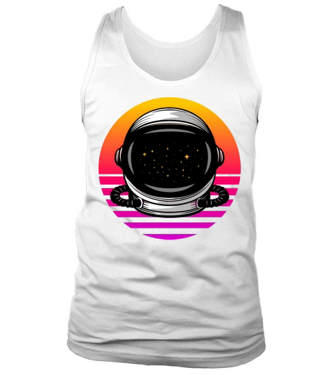 Astronaut Stargazers Space Lover Retro Vintage Tank Top Unisex