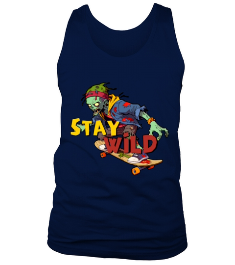 Zombie Design Tank Top Unisex