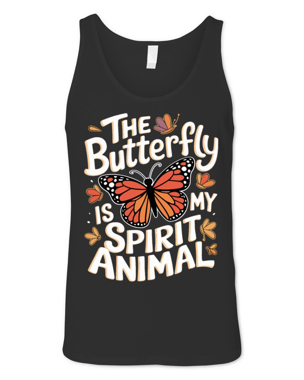 The Butterfly Is My Spirit Animal Unisex Jersey Tank