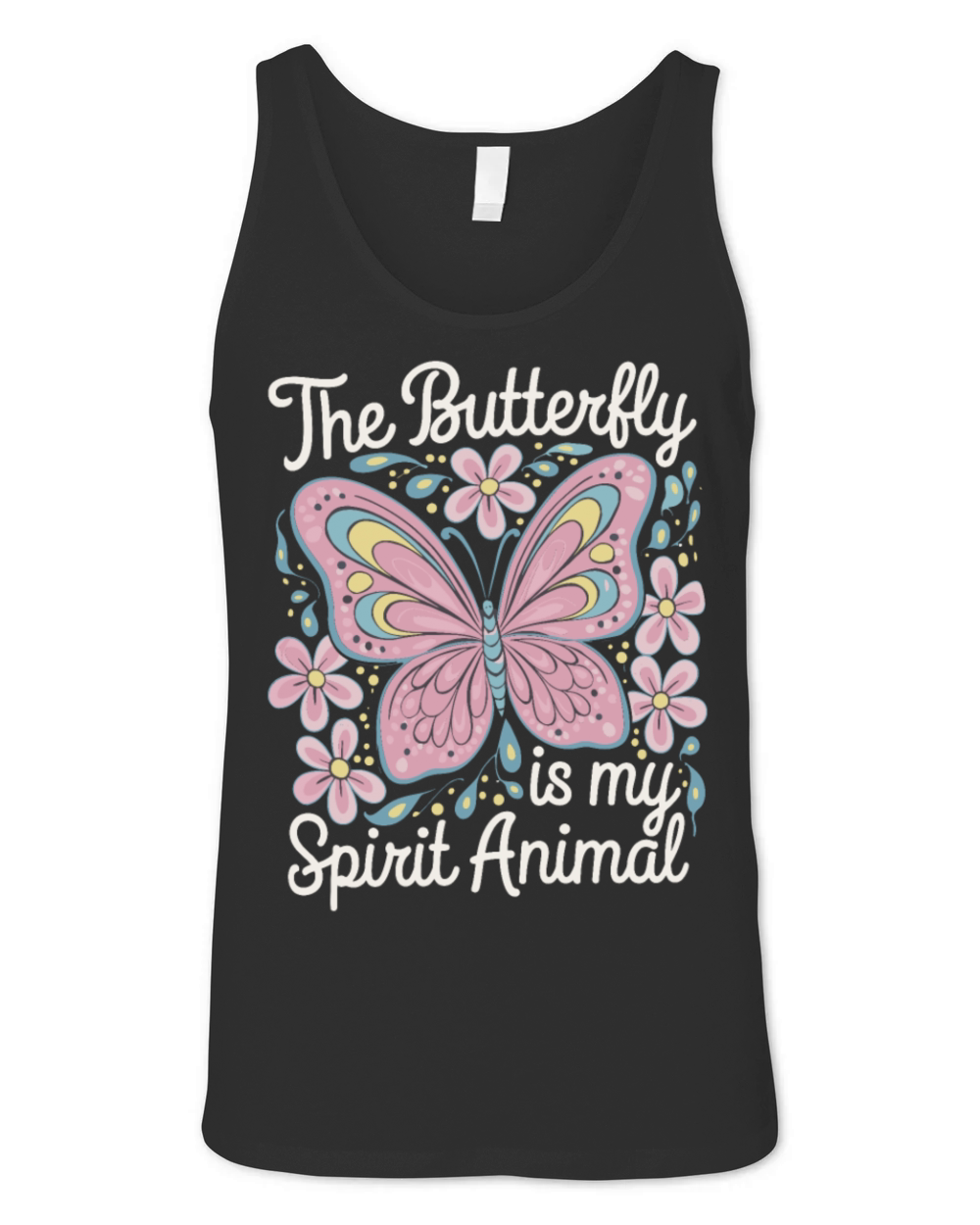 The Butterfly Is My Spirit Animal Unisex Jersey Tank