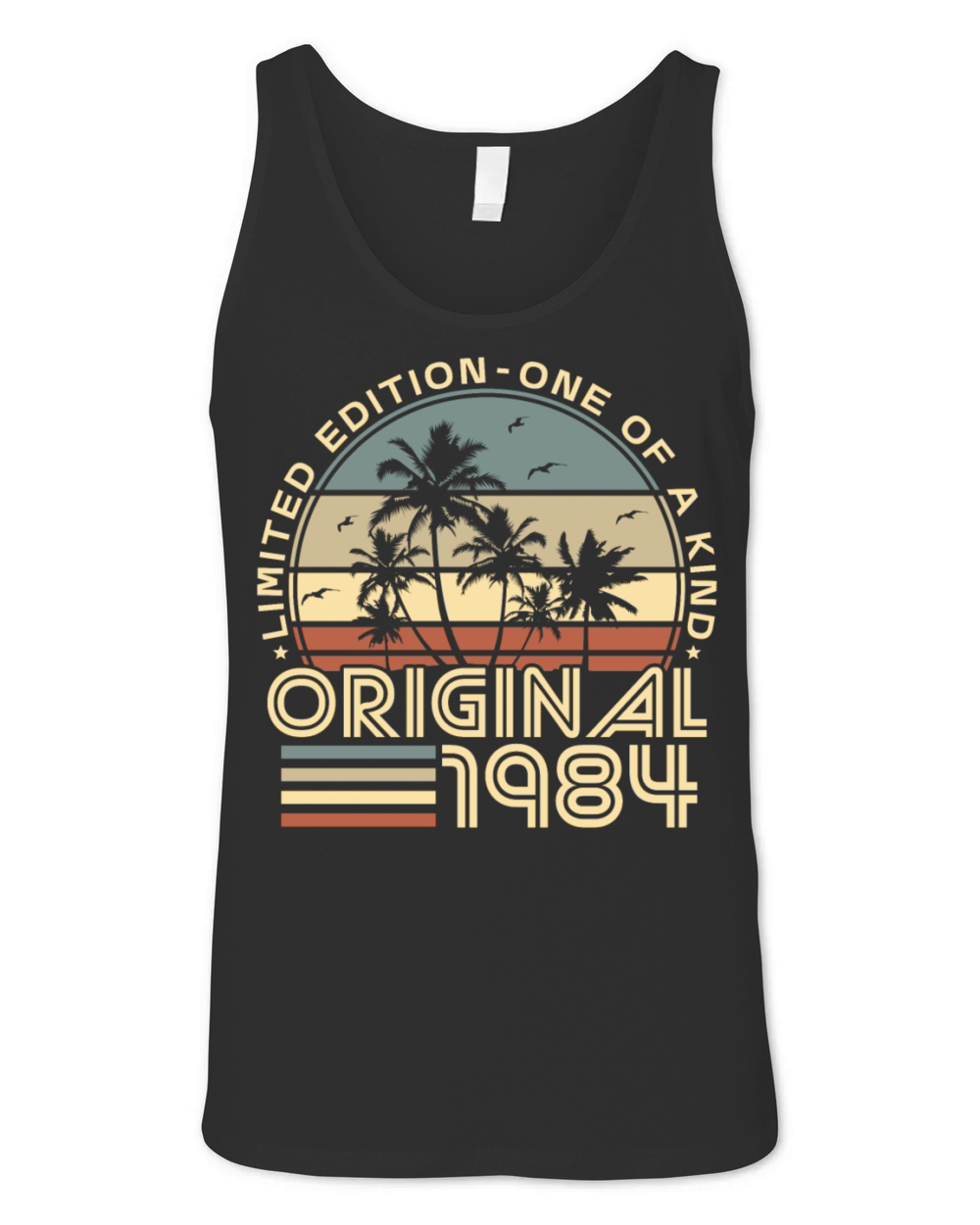 Vintage 1984 Retro 40th Birthday Unisex Jersey Tank