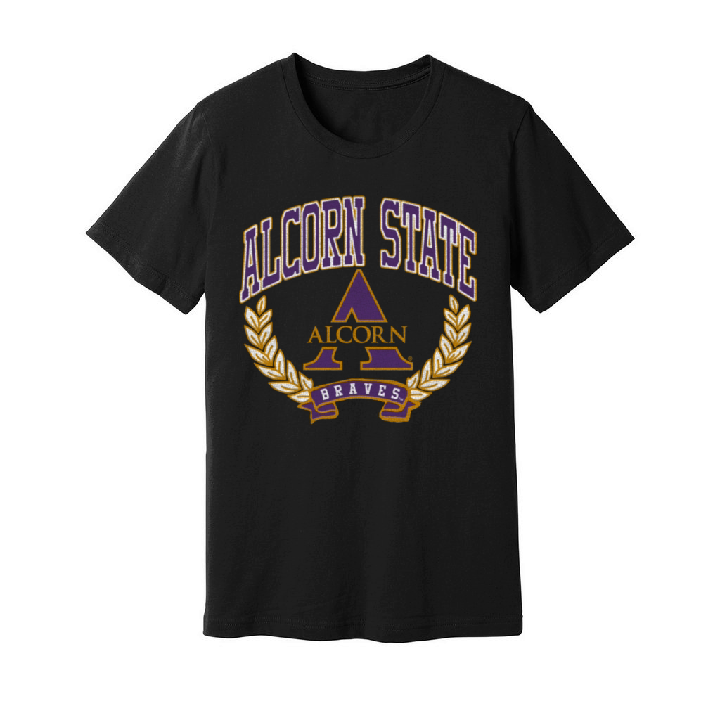 Alcorn State Braves Victory Vintage Unisex Jersey Tee