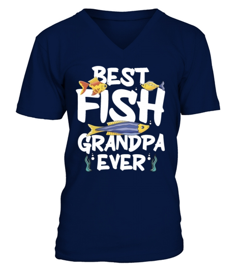 Aquarium Fish Tank Aquarist V-Neck T-shirt