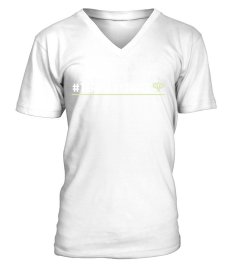Funny Tennis Player Racket V-Neck T-shirt