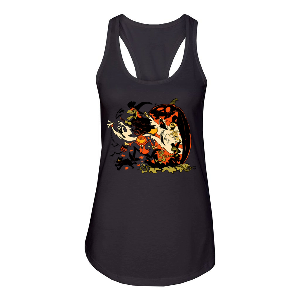 A Hallows Eve Jamboree Women's Racerback Tank