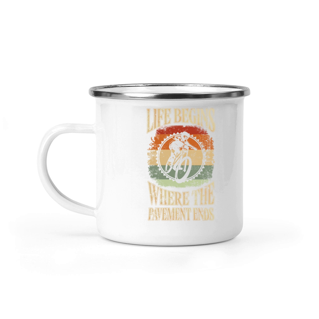 MTB cycling Vintage Mountain biking Mountain-Bike Camping Mug