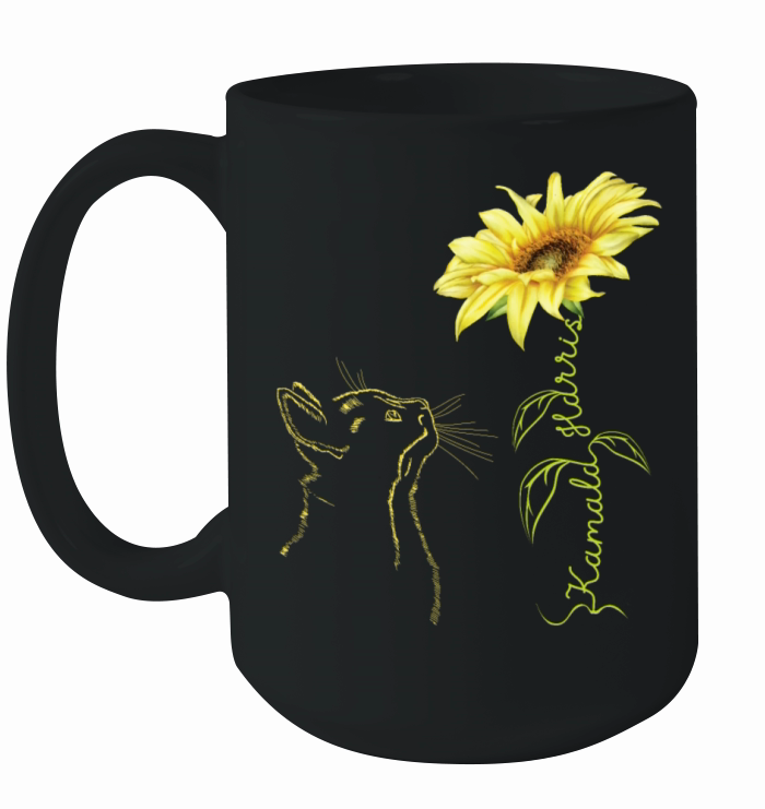Kamala Harris For President 2024 Sunflower Vintage Ceramic Mug